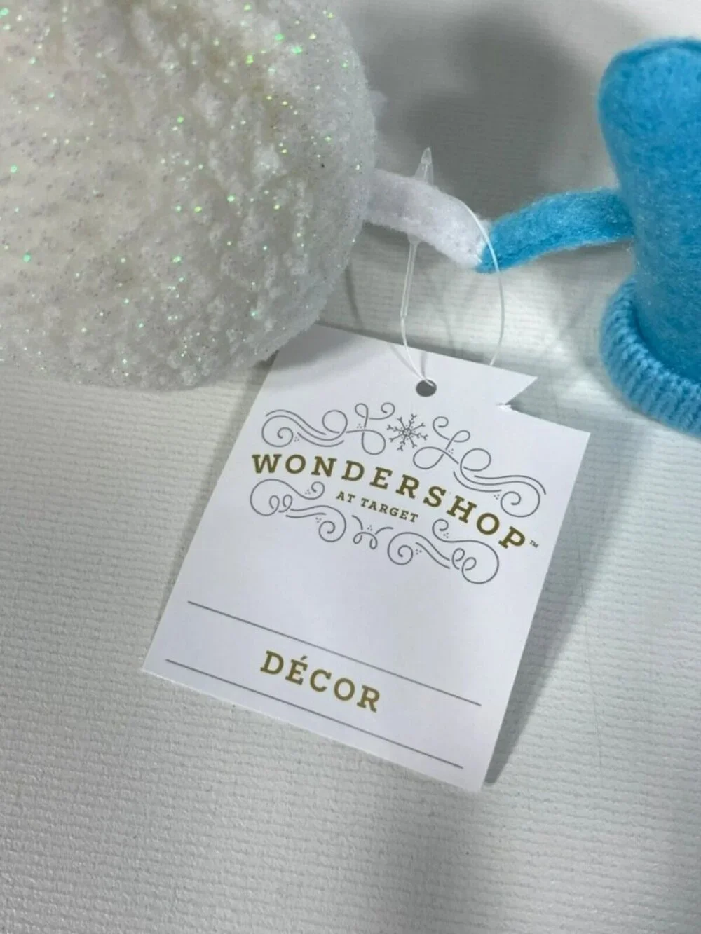 Wondershop Holiday Winter Felt Duo MITTEN & SNOWBALL Figures 8